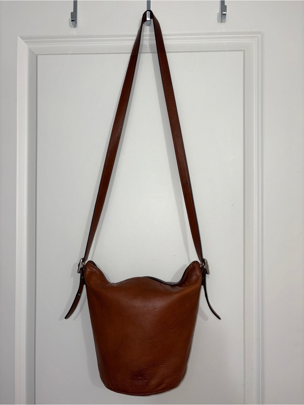 Vintage Coach Bleecker Leather Mini Duffle 14 - Picture 2 of 8